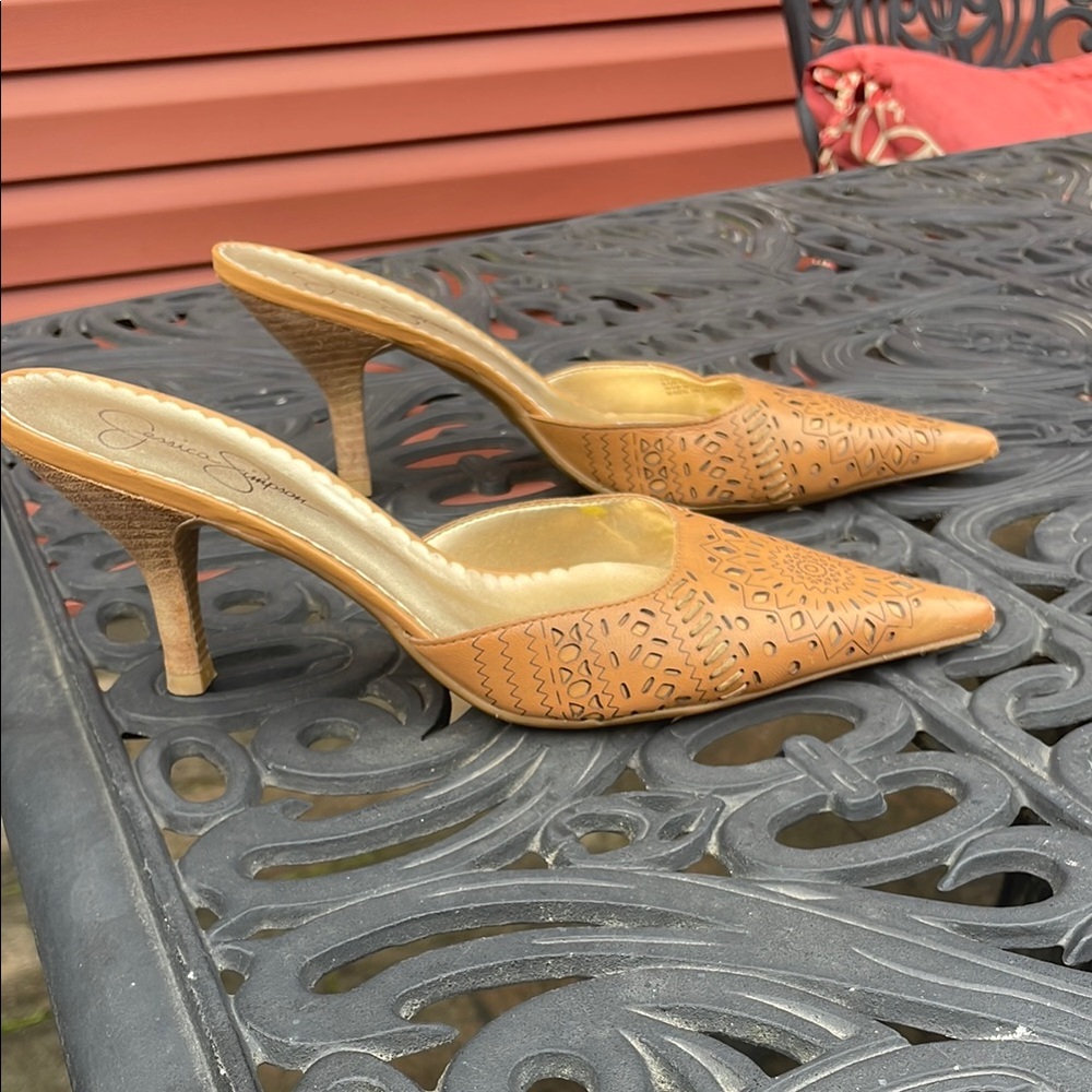 Elegant Tan Heels